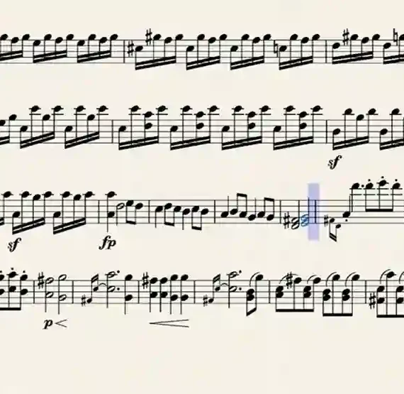 Moonlight Sonata 3rd Movement Sheet Music