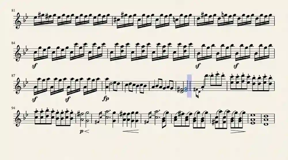 Moonlight Sonata 3rd Movement Sheet Music